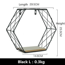 Geometric Shelves Nordic Style