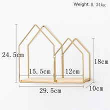 Geometric Shelves Nordic Style