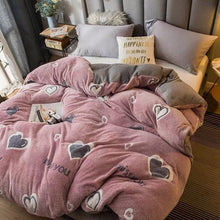 Double-sided Thickened Snow Fleece Quilt