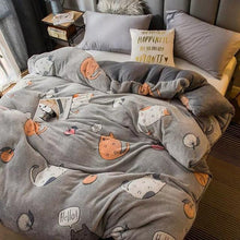 Double-sided Thickened Snow Fleece Quilt