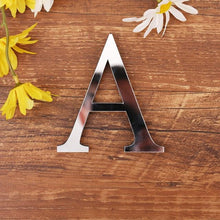3D DIY Acrylic English Letters Wall Sticker
