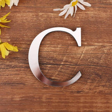 3D DIY Acrylic English Letters Wall Sticker