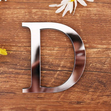 3D DIY Acrylic English Letters Wall Sticker