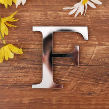 3D DIY Acrylic English Letters Wall Sticker
