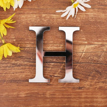3D DIY Acrylic English Letters Wall Sticker