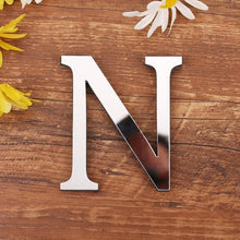 3D DIY Acrylic English Letters Wall Sticker