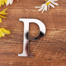 3D DIY Acrylic English Letters Wall Sticker