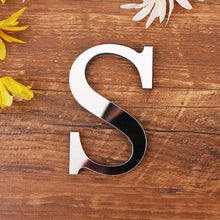 3D DIY Acrylic English Letters Wall Sticker