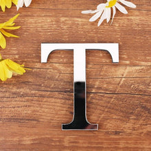 3D DIY Acrylic English Letters Wall Sticker