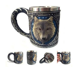 Viking Wood Style Beer Mug