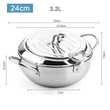 Tempura Pan Induction Fryer Lid