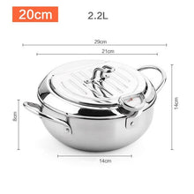 Tempura Pan Induction Fryer Lid