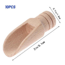 Wooden Kitchen Herb Powder Scoop