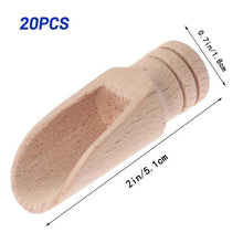Wooden Kitchen Herb Powder Scoop