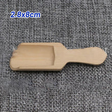 Wooden Kitchen Herb Powder Scoop