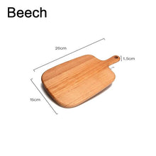 Solid wood cutting board