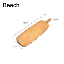 Solid wood cutting board