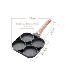Four-hole Frying Pot