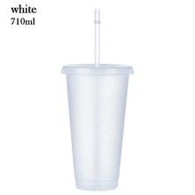Shiny Reusable Straw Cup