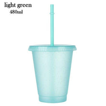 Shiny Reusable Straw Cup