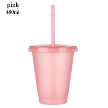 Shiny Reusable Straw Cup