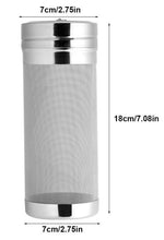 7x18/ 7x29cm 300 Micron Stainless Steel Hop Mesh Filter