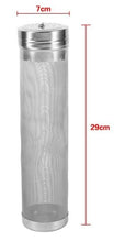 7x18/ 7x29cm 300 Micron Stainless Steel Hop Mesh Filter