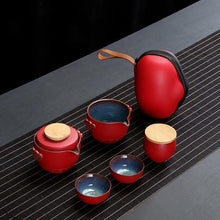 Kung Fu Teaset Ceramic Portable Teapot Set