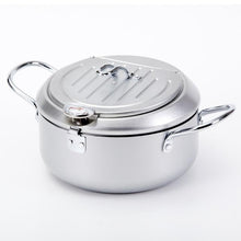 Deep Frying Pot with Thermometer