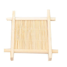 Square Bamboo Tea Saucer